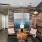 a clubroom with chairs and a table